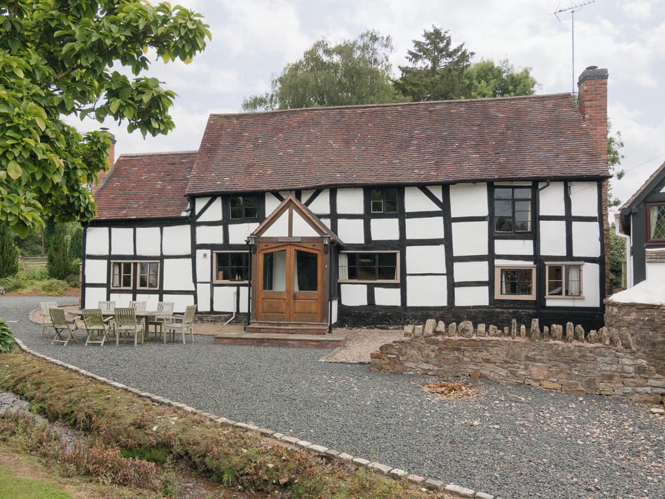 Attractive fa&ccedil;ade | Parkers - Netherley Hall Cottages, Mathon, near Malvern