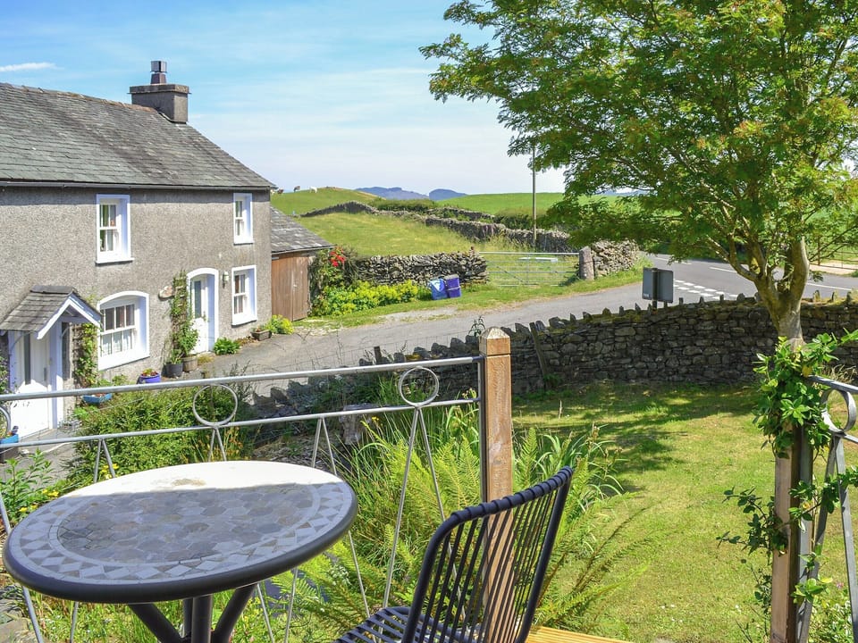 Charming garden area | Borran Annexe, Oxen Park, near Ulverston