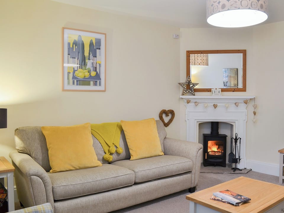 Warm and cosy living room | Princess Lodge, Scarborough