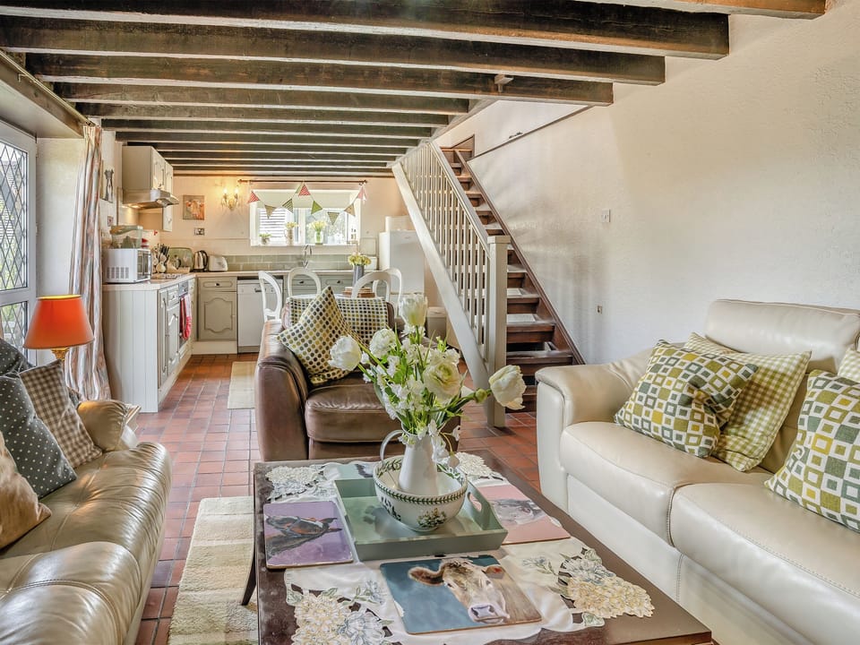 Open plan living space | Ty Ysgubor - Cefn Gorwydd Cottages, Gowerton, Gower