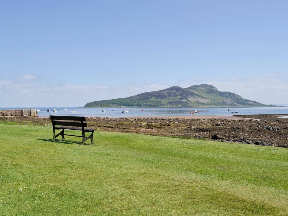 Bedroom with sea view | Ivybank Cottage, Lamlash, Isle of Arran