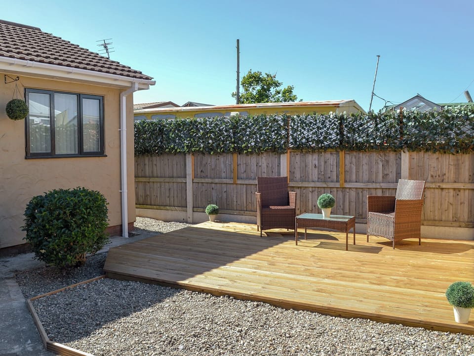 Decking area | Ashover Lodge, Towyn, near Rhyl 