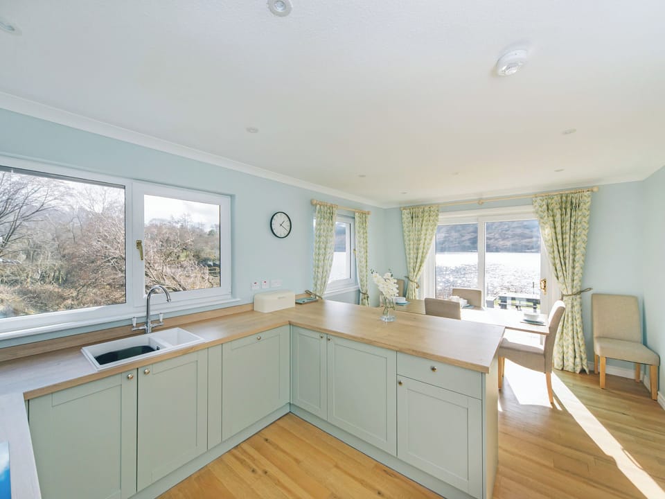 Spacious kitchen and dining area | Loch Duich Cottage, Inverinate, by Kyle