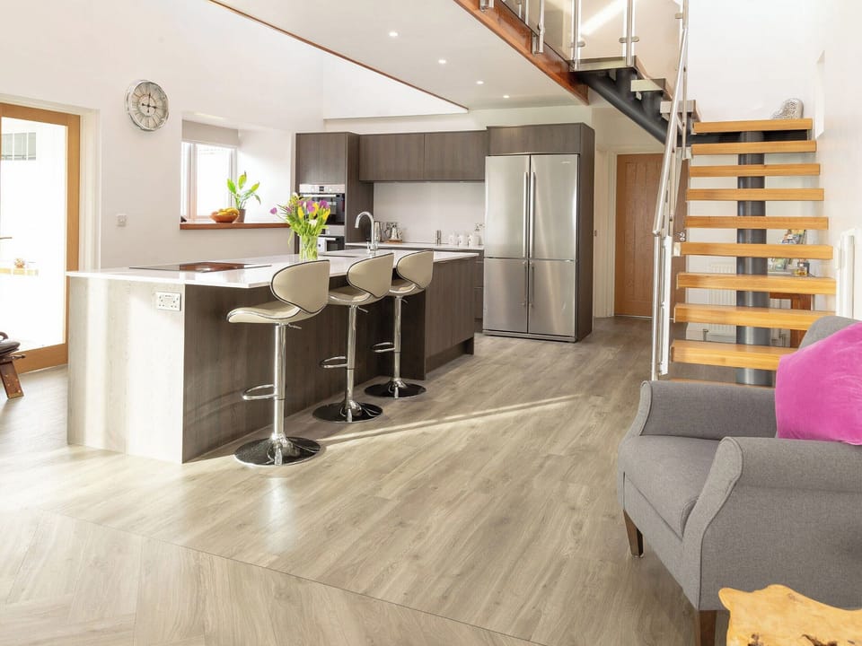 Open-plan living area | Sunset View, Port Lamont, near Dunoon