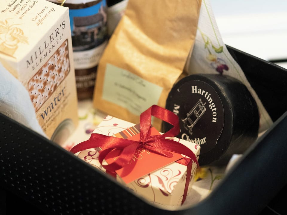 Inviting welcome pack for all guests | Bailey&rsquo;s Barn, Bonsall, near Matlock