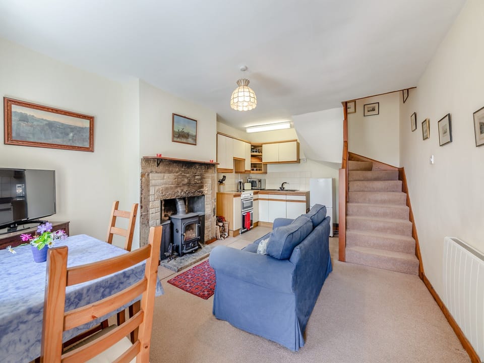 Living room/dining room | Coachman&rsquo;s Cottage - The Old Rectory Cottages, Wark, near Hexham