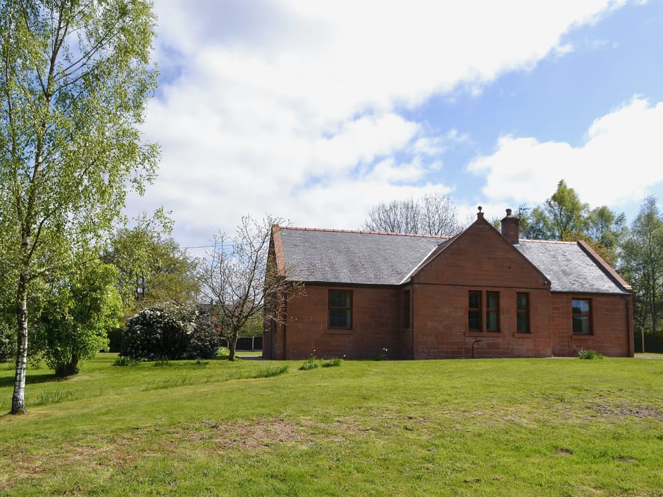 Large wrap-around garden | Perch Hall Cottage, Johnston Bridge, near Lockerbie
