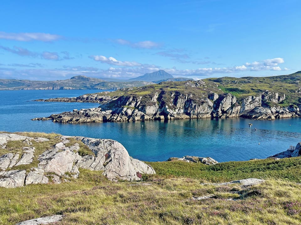 The headland provides spectacular 360-degree views of the Atlantic, Loch Eriboll and the surrounding hills, including Ben Hope | The Fish House - Rispond Estate, Rispond, near Durness