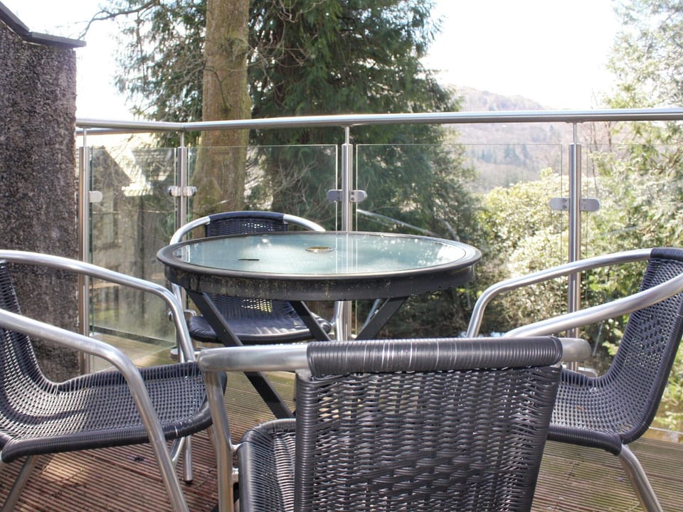 Balcony with outdoor furniture | Tarnside, Skelwith Bridge, Ambleside