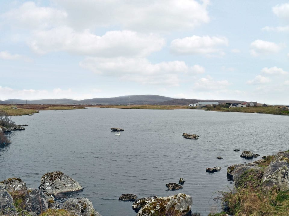 Stunning loch views | Bute Cottage, Daliburgh, South Uist