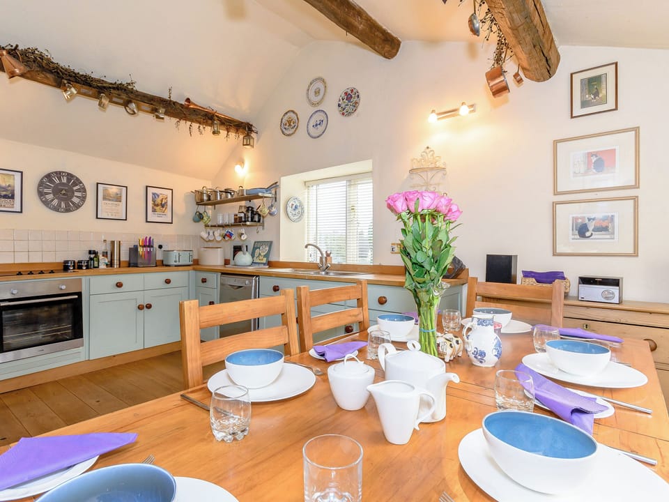 Attractive dining area | The Smithy, Brassington, near Matlock