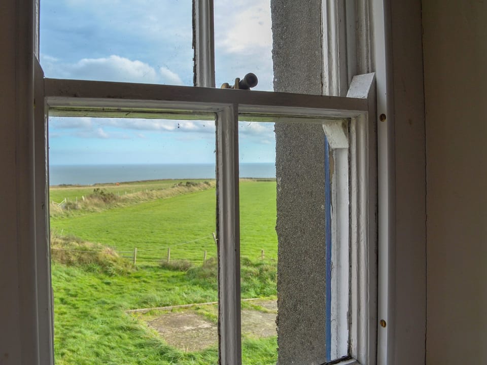 Sea views from the bedroom | Penrhyn Mawr, Aberdaron