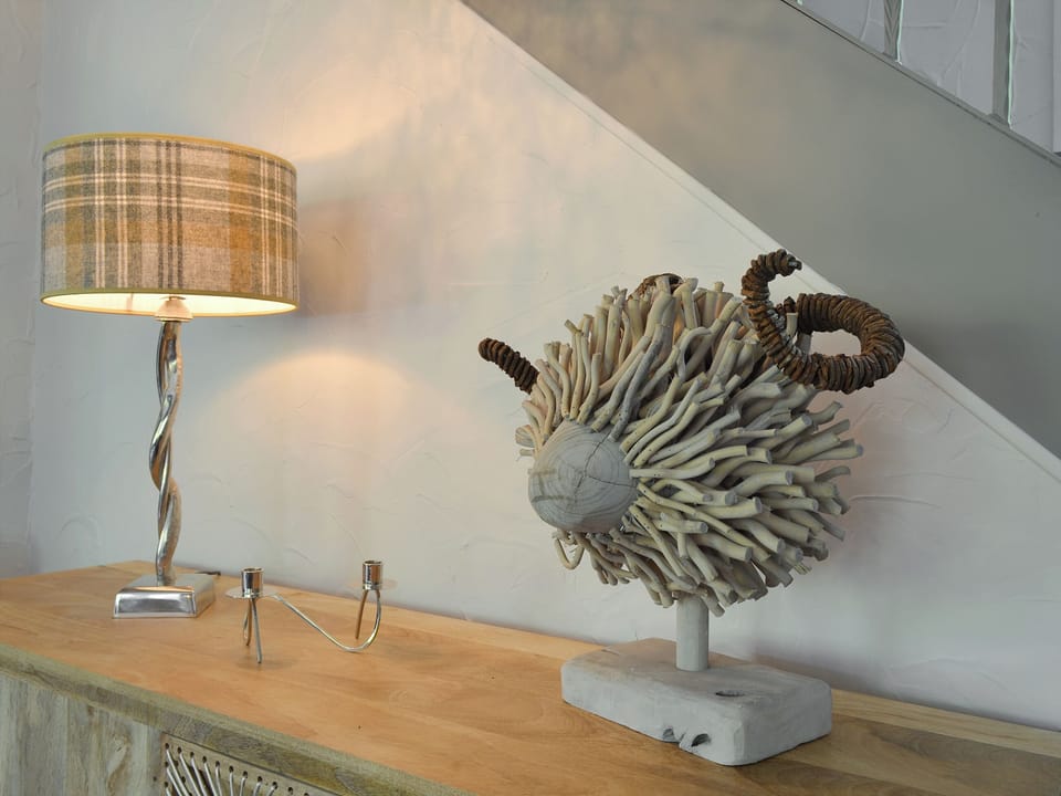 Decorated with characterful local crafts | Coach House - Grange End Cottages, Grasmere