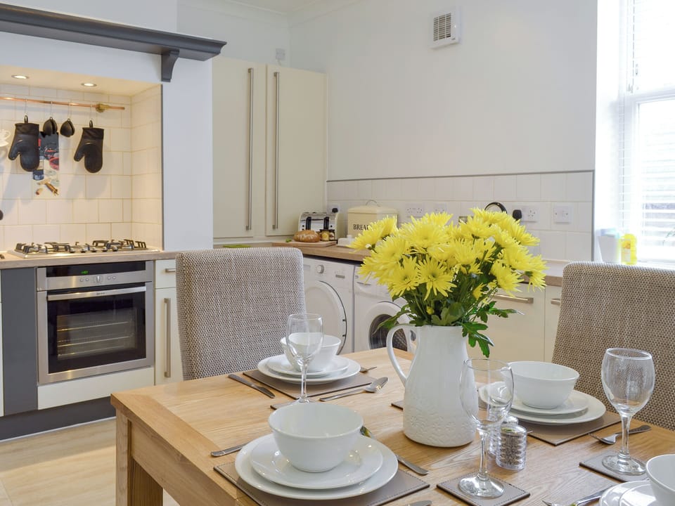 Convenient dining area within kitchen | Fern Spree, Buxton