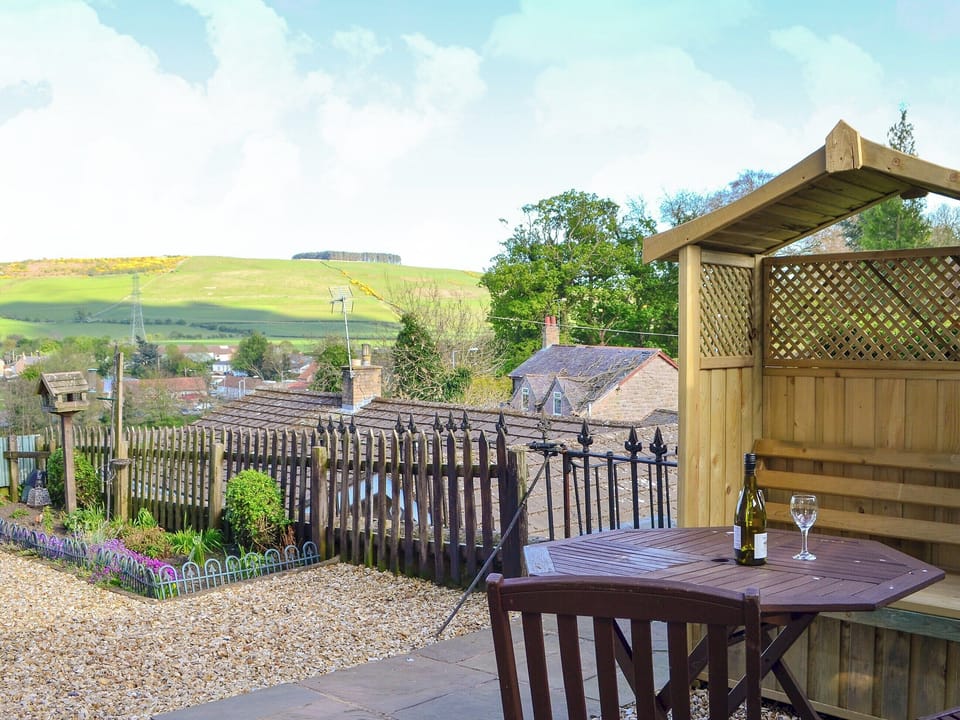 Sitting out are with countryside views | Dovecote House, Wooler