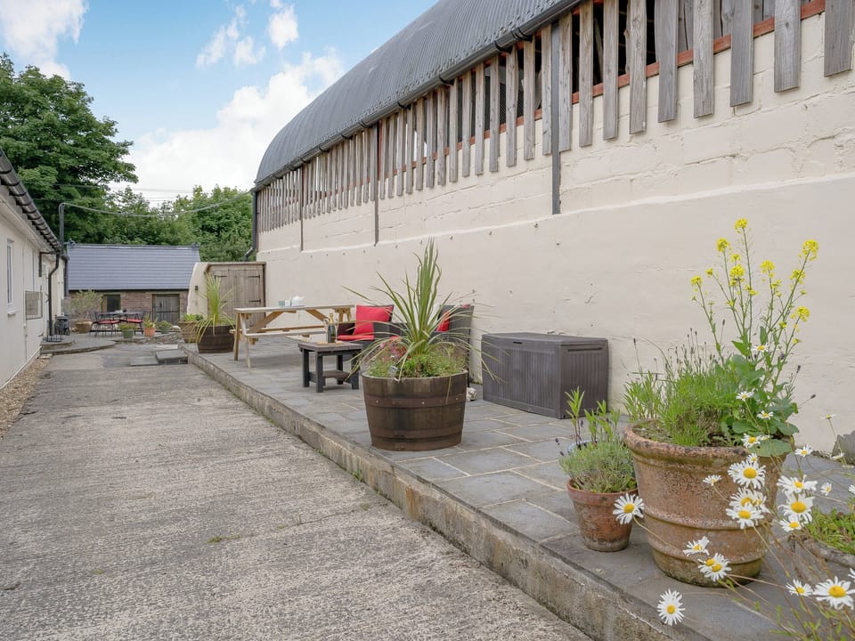 Outdoor area | The Milking Parlour, Saron, near Llandysul
