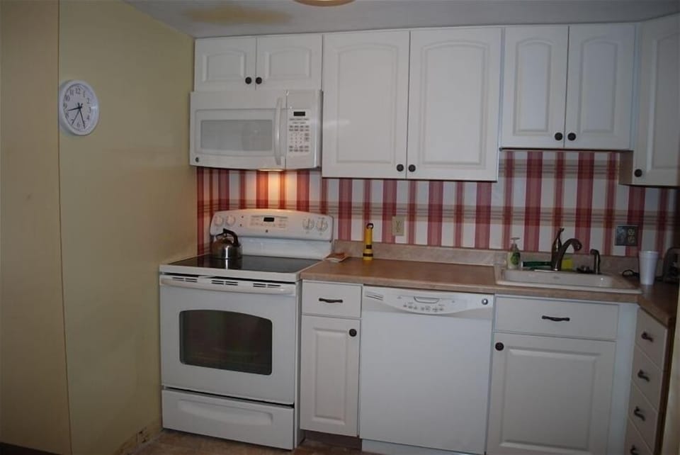 New kitchen with new appliances