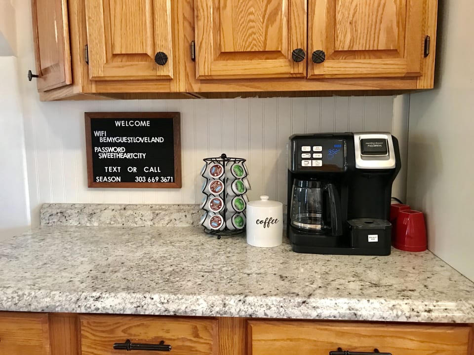 Coffee and Info area