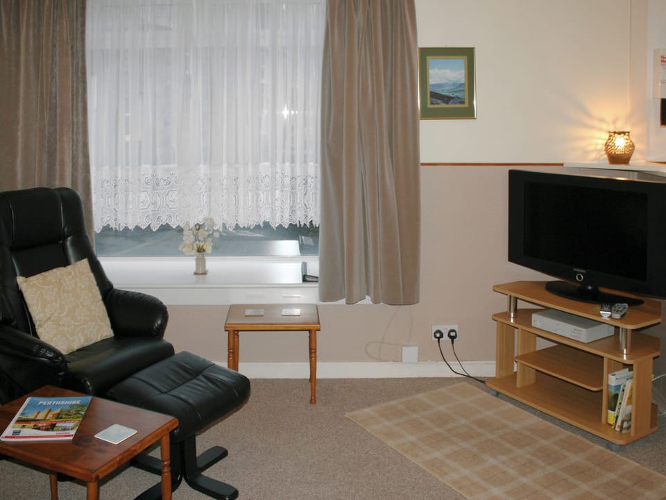 Living area | MacDonald Cottage - Kirkmichael Village Cottages, Kirkmichael, near Pitlochry