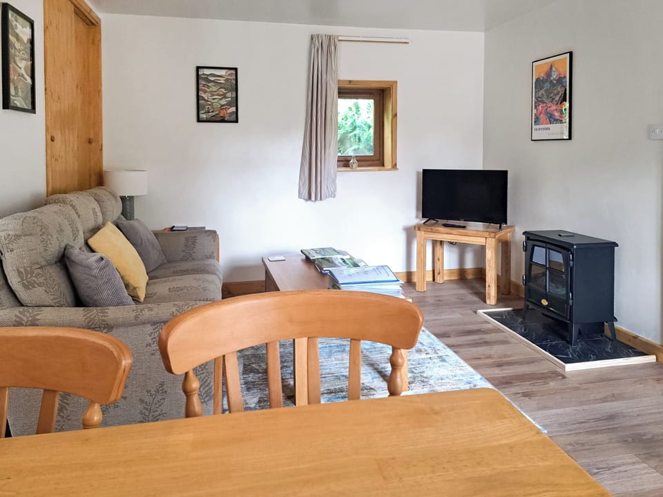 Open plan living/dining room/kitchen | The Garden Lodge, Llanfair Waterdine, nr. Knighton
