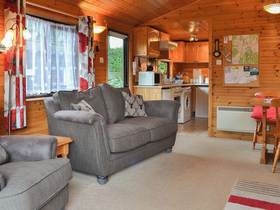 Comfy seating in living area | Fell View Lodge - Burnside Park - Burnside Park, Keswick