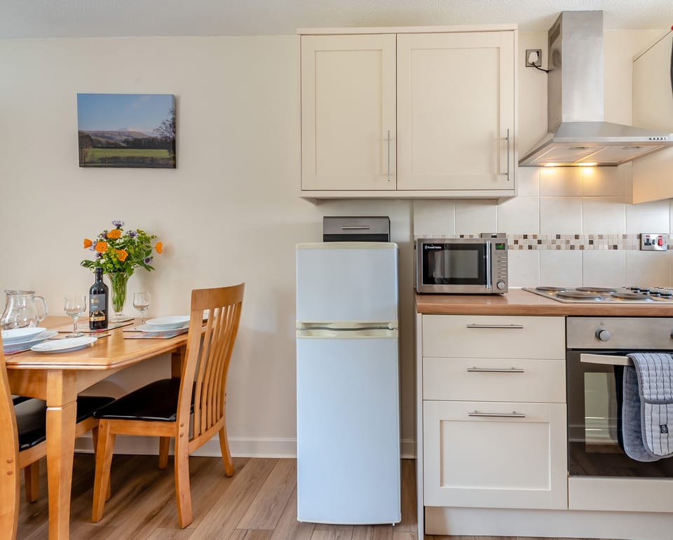 Kitchen area | Wren Cottage - Maesydderwen Holiday Cottages, Llandeilo