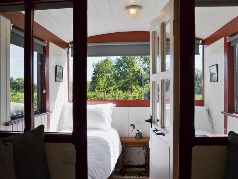 Single bedroom | Brockford Railway Sidings - The Guards Van, Brockford, nr. Stowmarket