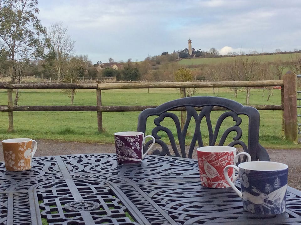 Enjoy breakfast sat out in the fresh West Country air | The Pump House, Hawkesbury Upton