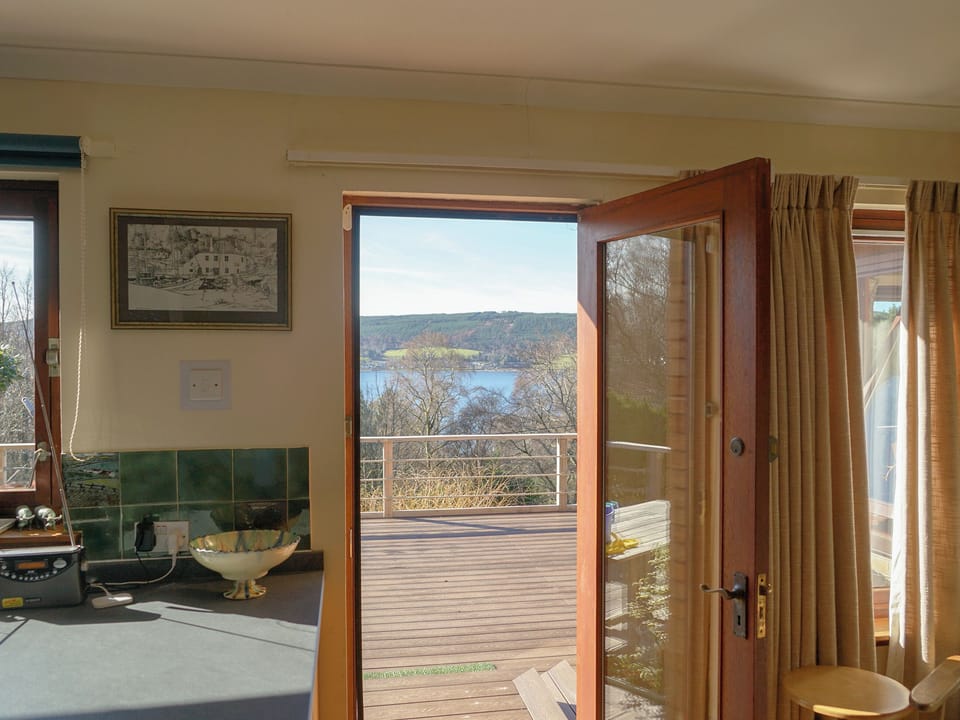 Dining inside or on decking | Rosmuire, Shandon, near Helensburgh
