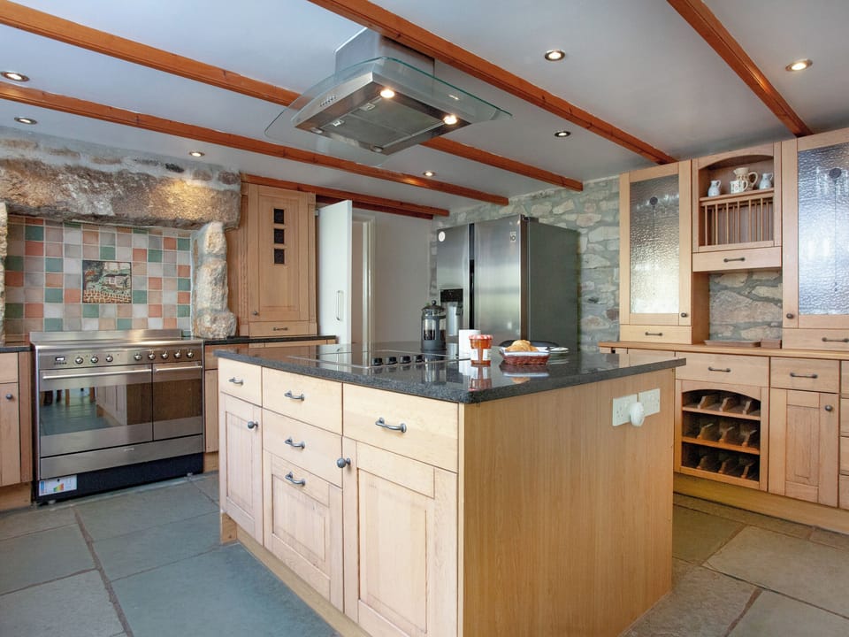 Kitchen area | The Farmhouse, Carnmenellis, between Falmouth and St Ives