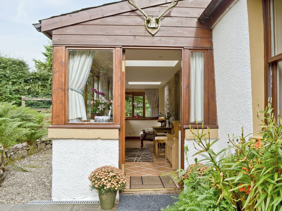 Exterior - rear of property | Old Stones Cottage, Burnfoot near Gleneagles