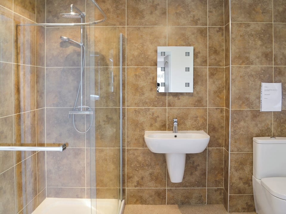 Tiled shower room | Samphire, Brixham