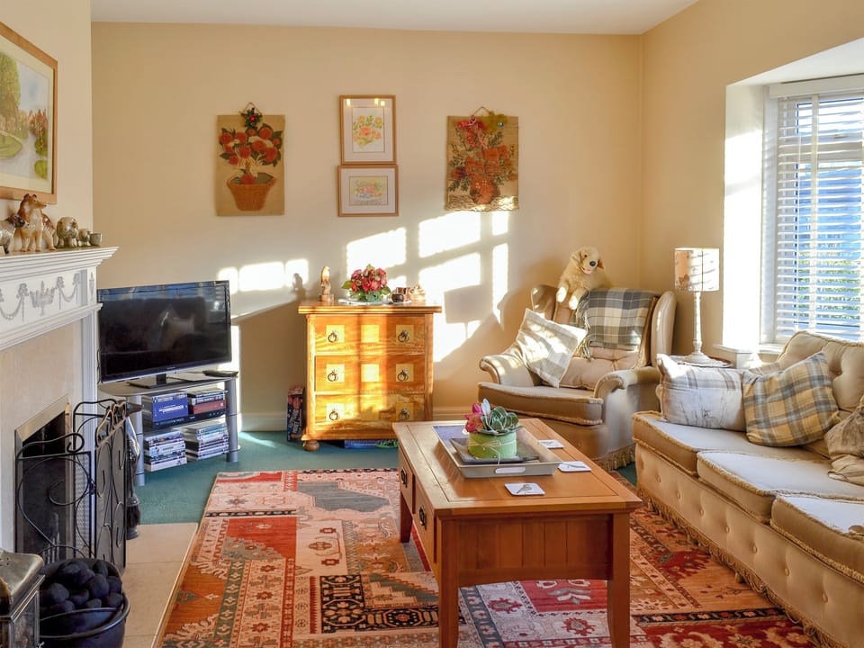 Comfortable living room with open fire | Horcum View, Lockton, near Pickering