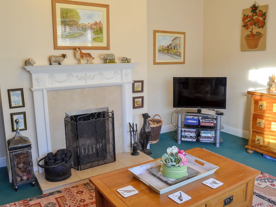 Comfortable living room with open fire | Horcum View, Lockton, near Pickering