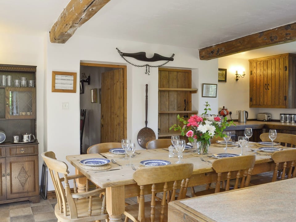 Large kitchen/diner packed with heritage features | Townfield Farm, Kettleshulme, near Whaley Bridge
