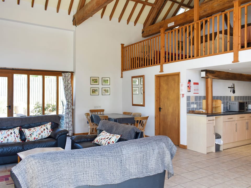 Open plan living space | The Barn - Compton Farm Cottages, Compton, near Chichester