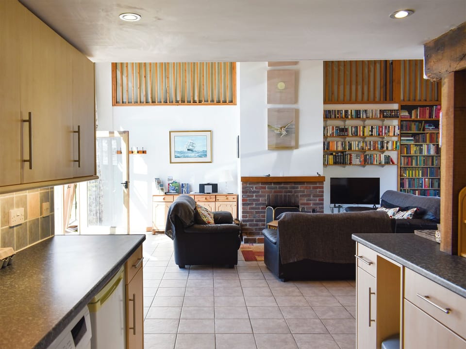 Open plan living space | The Barn - Compton Farm Cottages, Compton, near Chichester