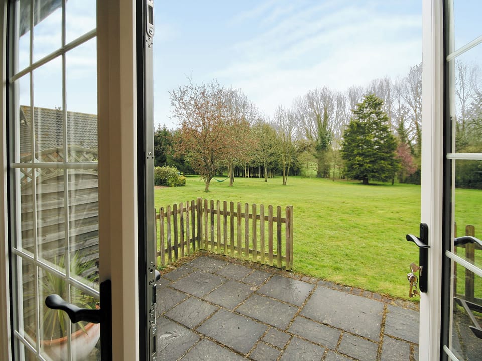 Patio | Linda&rsquo;s Lodge, Nr. Halesworth
