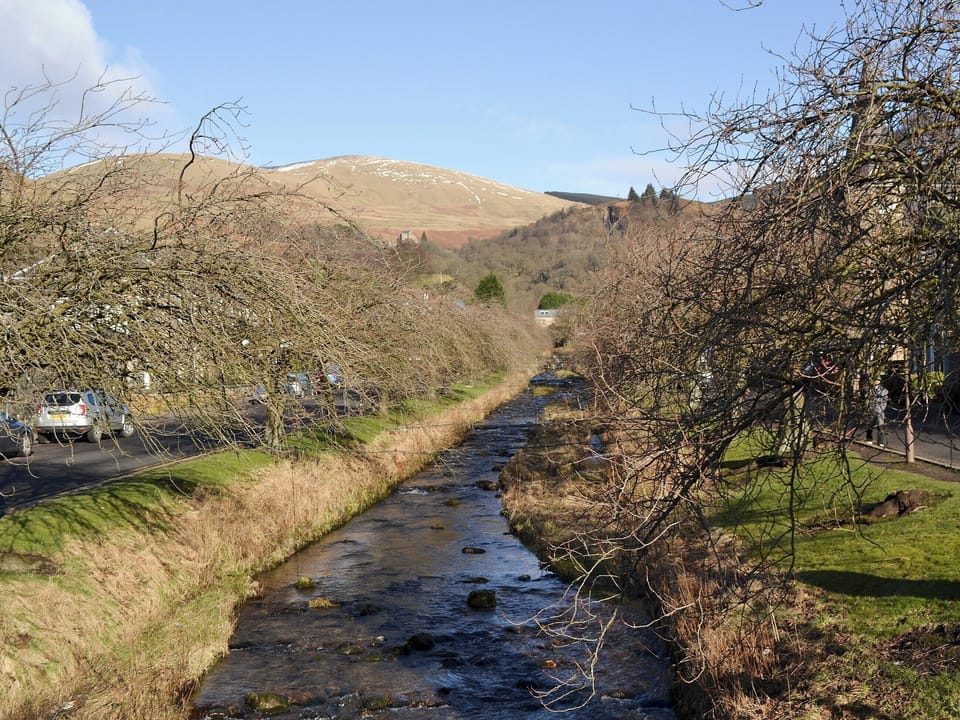 Double bedroom | Inn Cottage - The Inn Cottages, Muckhart, near Gleneagles