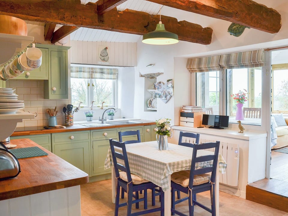 Beamed well apoointed kitchen/diner | West Hurscott Cottage, Hurscott, near Barnstaple