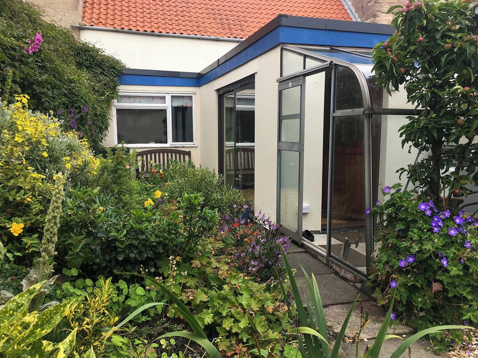 Garden | Next Door Cottage, Holy Island