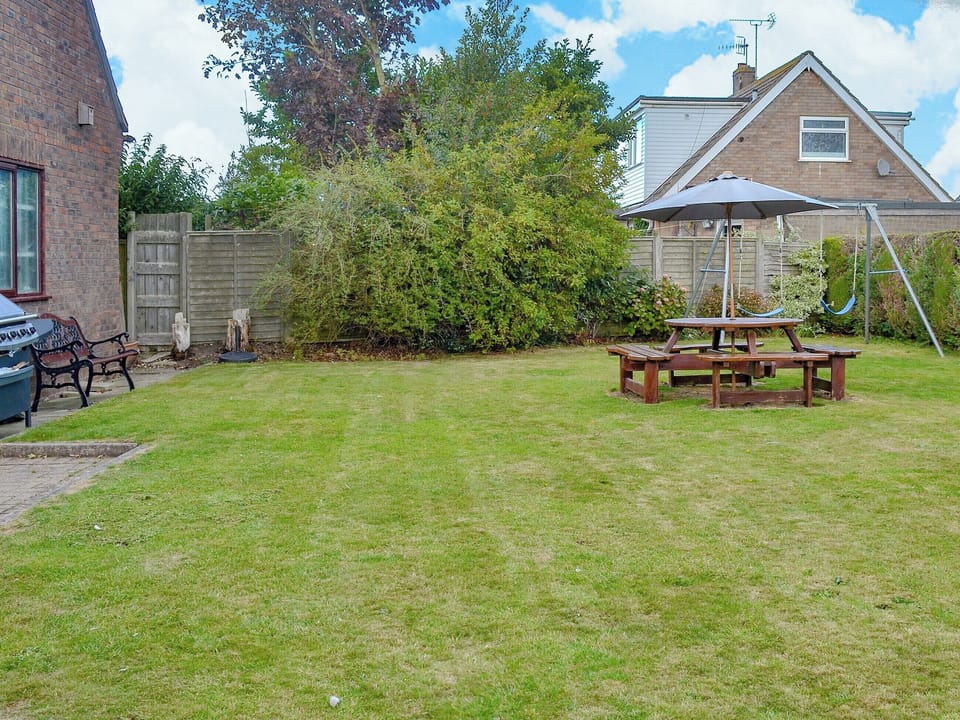 Spacious, lawned garden | The Bungalow, Lebberston, near Filey