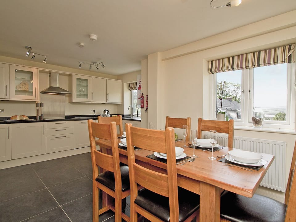 Open plan living/dining room/kitchen | Shoreline Penthouse, Alnmouth