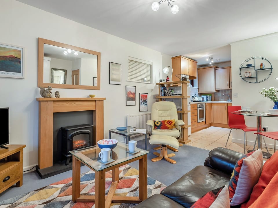 Open plan living space | Chaucer Lodge Apt 1, Keswick