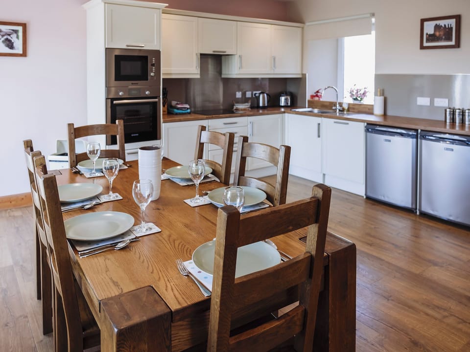 Kitchen/diner | High Kirkland Holiday Cottages: Heron View, Kirkcudbright