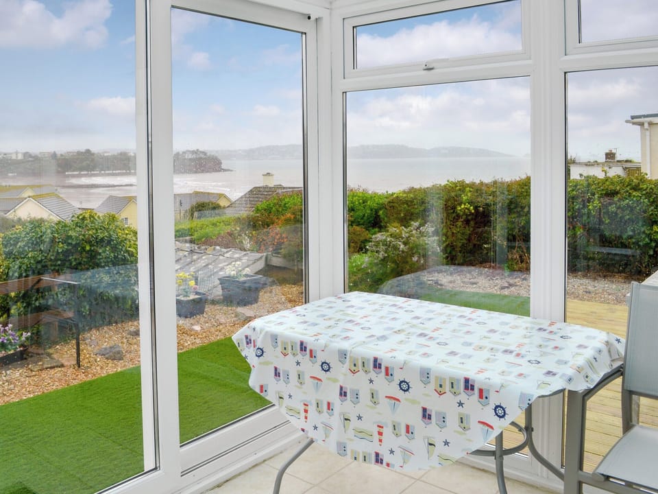 Light and airy conservatory with wonderful views | Rosehill, Paignton