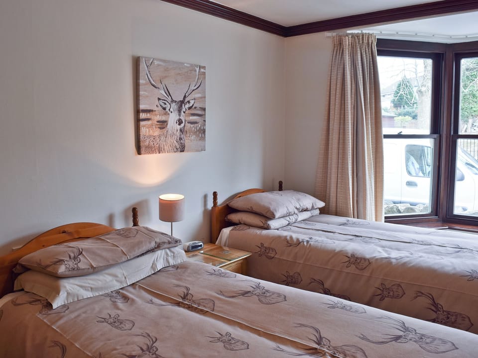 Twin bedroom | Dairy Lodge, Keswick