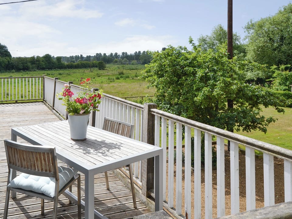 Balcony with outdoor furniture | Lock Cottage, Aylsham