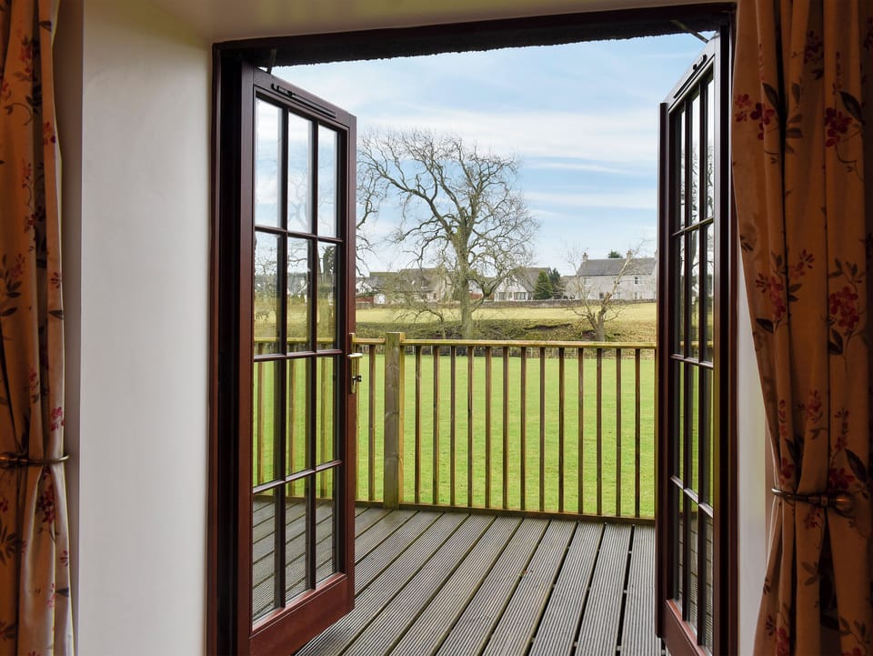 Pleasant views of fields | Digger&rsquo;s Cottage, Near Lauder