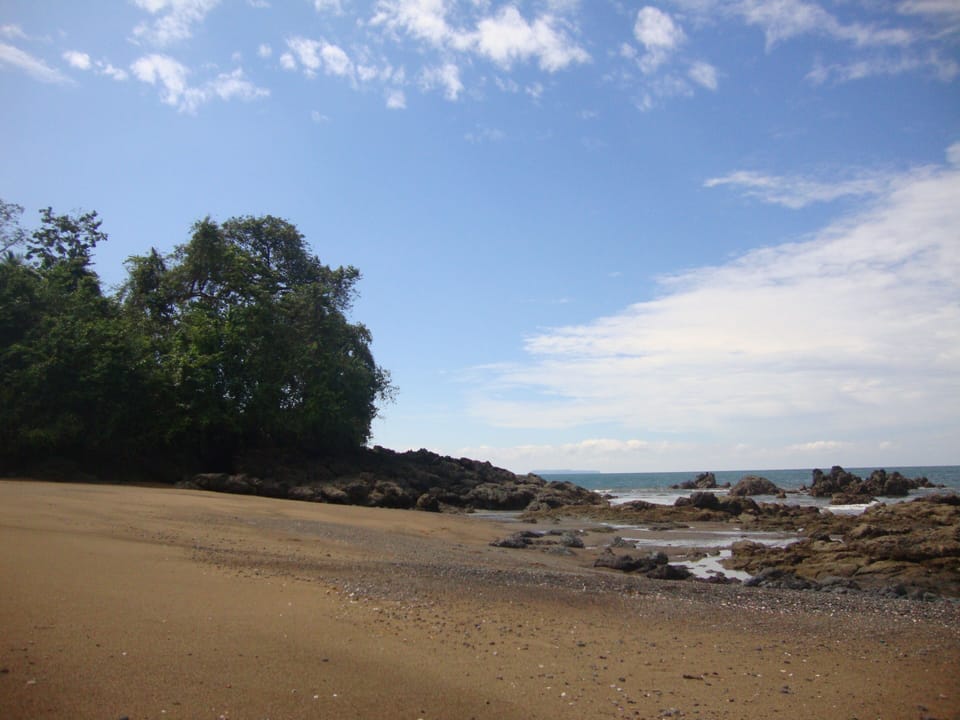 Private little coves dot the coast line. This one is one of our favorites.